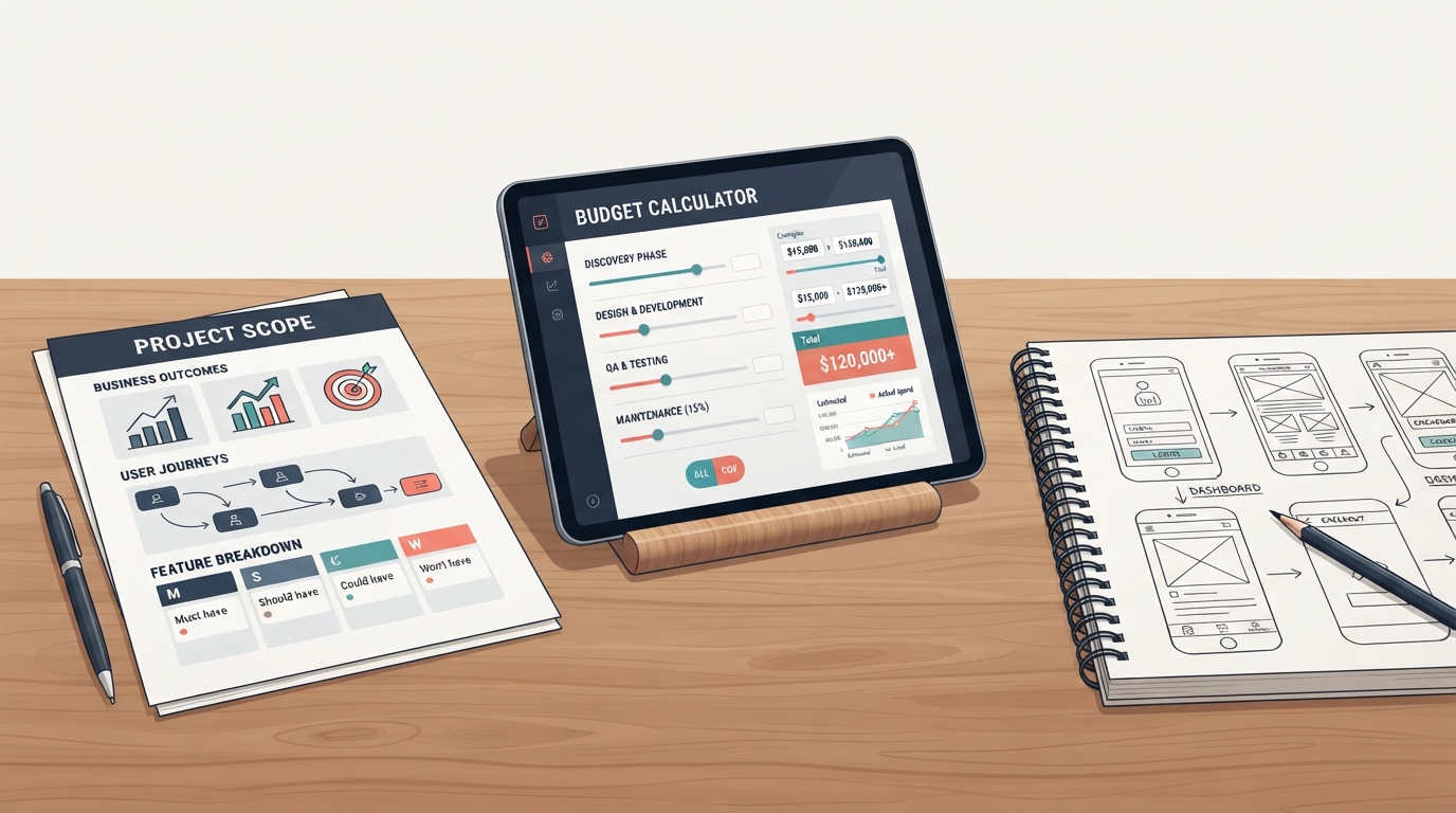 Business planning software project budget and scoping outline